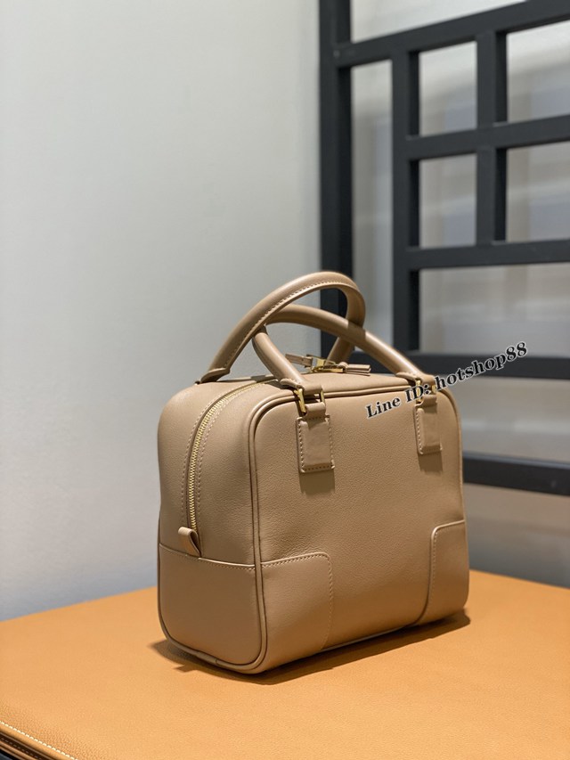 Loewe專櫃2022新款全皮純色手提肩背女包 羅意威Amazono手提包 10522 lyw1430